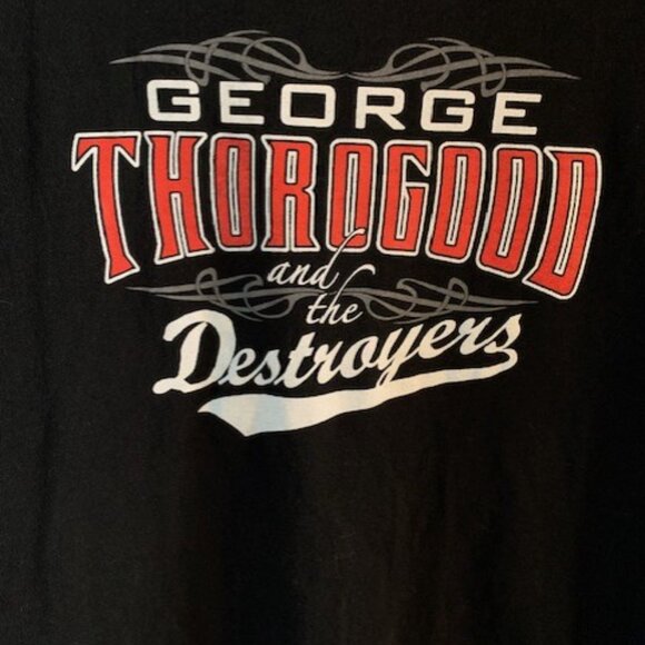 GEORGE THOROGOOD MENS BAND TSHIRT - Picture 3 of 4